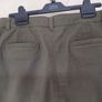 khaki green cotton short skirt Image 2