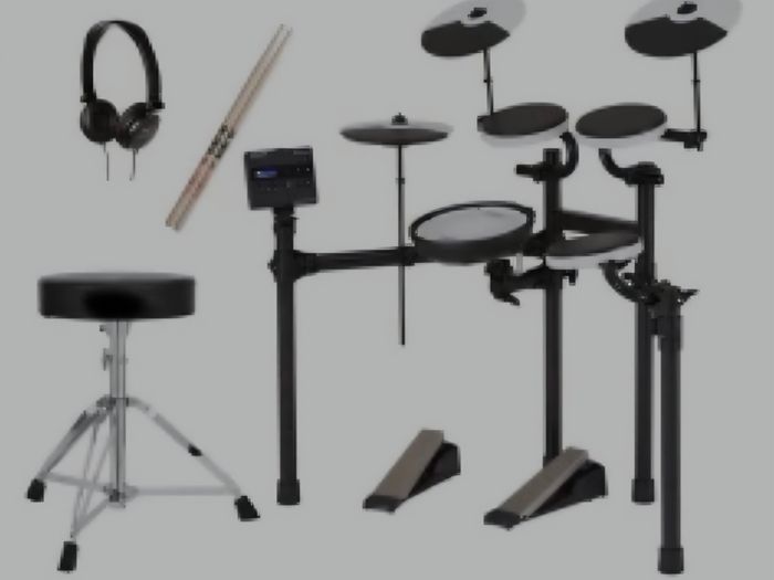 Roland TD-02KV Player Pack w/Stool, Sticks + Headphones