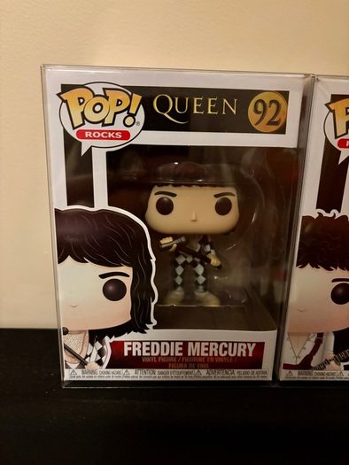 Funko Pop Queen set, MINT with Pop Protectors