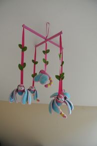 Bumble Bee Ceiling Mobile.