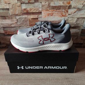 Brand new Under Armour size 44 UA Charged Pursuit 3 BL grey trainers