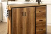 Kitchen island rustic vintage style