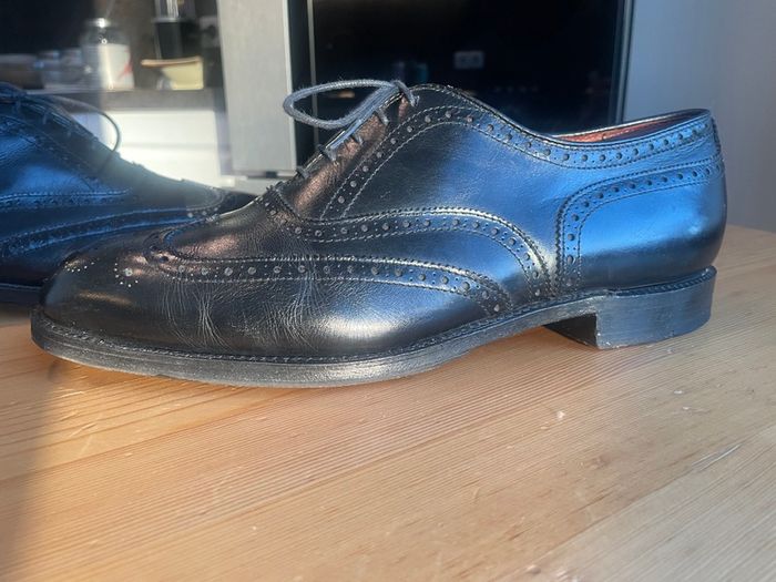 44 Alden wingtip oxfords