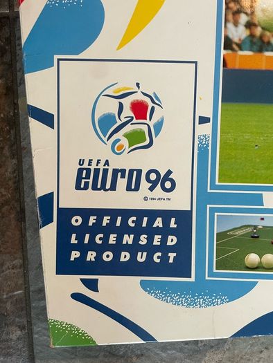 Subbuteo Euro 96 Special Edition boxed set Complete Blue Scoreboard
