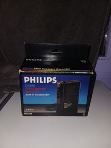 Philips D6290 Memo Rec Mini Cassette Recorder