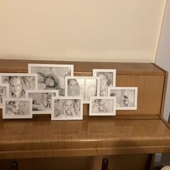 Large photo frame collage