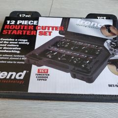 Router cutter starter set
