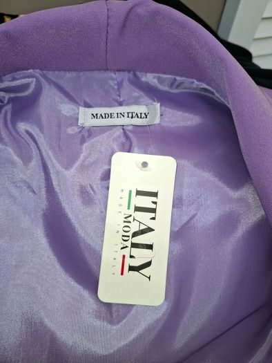New with tags Lilac blazer made in Italy