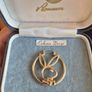 Vintage Playboy Bunny Hoop/Brooch Image 3
