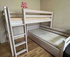 Flexa Bunk Beds with Third pull out bed