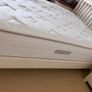 Classic Ivory Double Bed and Matress Excellent Condition Image 4