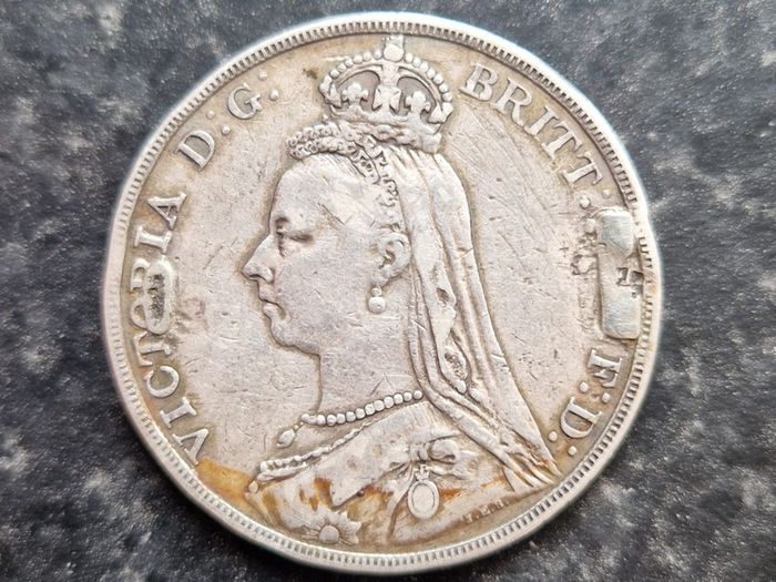 1889 Queen Victoria Silver Crown