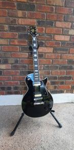 Chibson Black Beauty with PRS Pickups
