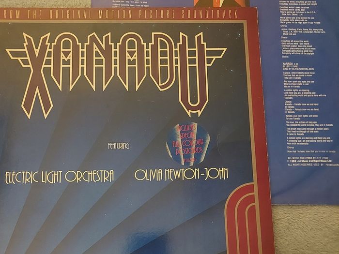 ELO - Xanadu - Soundtrack album -  Gatefold -  1980