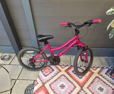 BCA 20" Crossfire 6-Speed Girl's Mountain Bike, Pink/Black  great condition