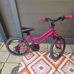BCA 20" Crossfire 6-Speed Girl's Mountain Bike, Pink/Black  great condition