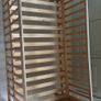 Babylo Wooden Cot with Mattress Image 3