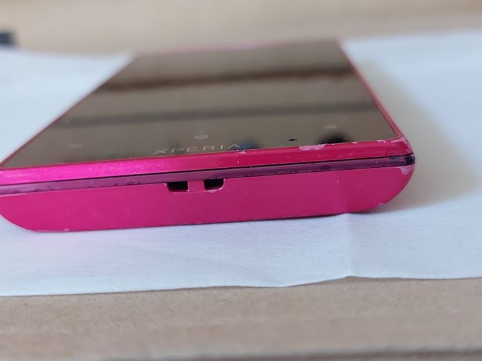 Sony Xperia Acro, Pink, Pin Locked, For parts or repair