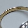 Antique 18ct Ruby Diamond Ring Image 9