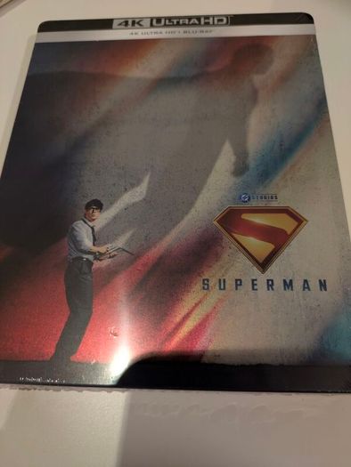 Superman (2025) 4k and blu ray steelbook
