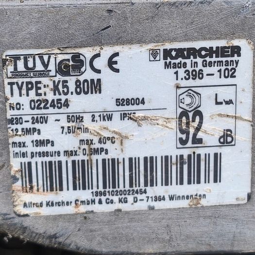 Karcher power washer