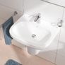 Grohe QuickFix Start SilkMove EnergySaving Cloakroom Mono Basin Mixer Tap with Waste - Chrome Image 7