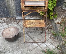 Vintage Folding Laundry Mangle