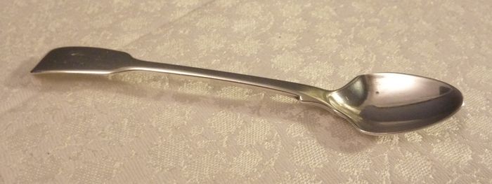Antique Edwardian Solid Silver Grapefruit Spoon, London 1904, John, Henry & Charles Lias