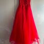 Red Debs Dress Image 3