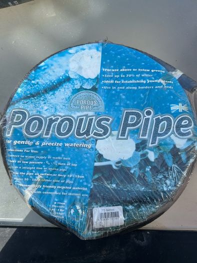 7.5 meters porous pipe