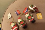 4 christmas hanging decorations from Carraig Donn
