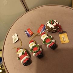 4 christmas hanging decorations from Carraig Donn