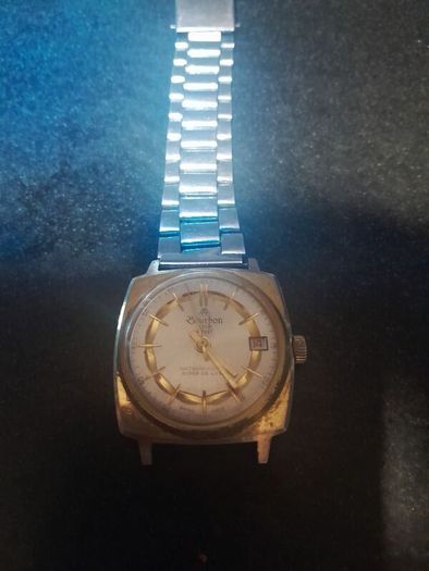 Bourbon manual Swiss watch