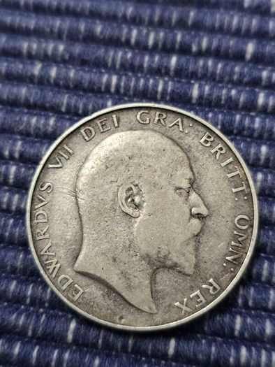 Edward VII Half crown