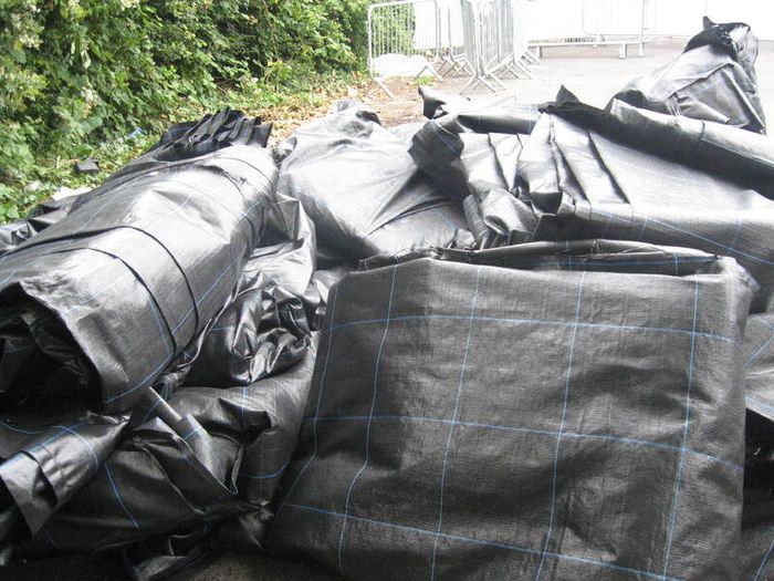 Mypex. Weed suppressant