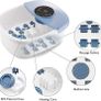 Foot Spa Bath Massager with Heat, Bubble and Vibration, Digital Temperature Control (95-118 Degrees Fahrenheit) and 16 Detachable Massage Rollers for Comfort Feet, Home Use (FREE POSTAGE) Image 2