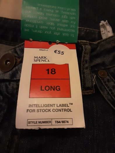 Denim/Marks & Spencer Medium Bootcut Demin Jean's Size: 18UK .. Price Drop