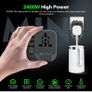 Universal Travel Adapter, International Travel Plug Adapter with 2 USB-C and 2 USB Ports, All in One Plug Adaptor with Dual Safety Fuses, UK to European Plug Adaptor for EU USA Australia etc Image 5