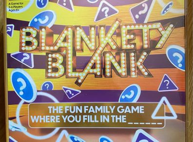 Blankety Blank Family Board Game