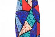Women's Business Office Colorful Dress Formal Bodycon Sheath Pencil Dresses SZ:M