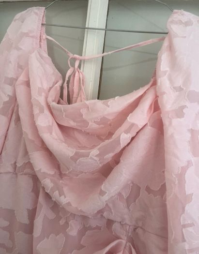 Baby pink dress