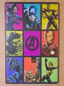 Metal Poster - Avengers