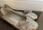 Silver Sparkly Party Shoes