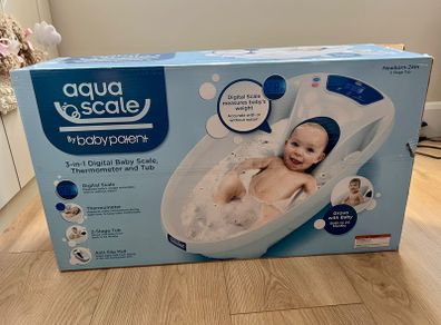 Acquascale V3 Digital Baby Bath - White