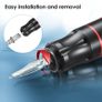 BRAND NEW EU US Stock Rotary Tattoo Pen Machine Kit, Professional Tattoo Pen with 20 Colors Tattoo Paints, 10pcs Cartridges Needles Image 8
