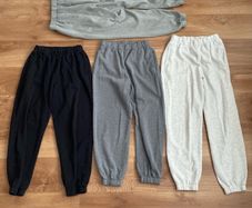Hollister fleece jogger bottoms - S