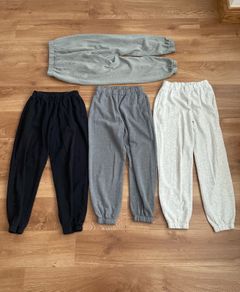 Hollister fleece jogger bottoms - S