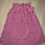 Zara midi skirt with oversized bow Image 5