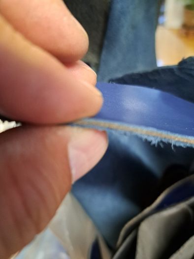 Genuine leather sheets for craft