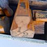 Old wooden stamp/print set Image 5